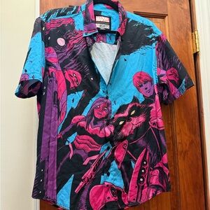 Marvel Blue and Purple Shirt RSVLTS Shirt Marvel Guardians Of The Galaxy